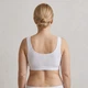 Топ від Lirina Rose 30567 5XL білий (натуральна тканина, застібки спереду, рубчик, широкі бретелі, кнопки) - изображение 2