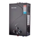 Газовая колонка MIXXUS GWH-0110 BASIC BLACK димоходная 10 л/мин (цвет чёрный) - изображение 2