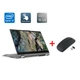 Ноутбук-трансформер Б-класс Lenovo ThinkBook 14s Yoga ITL / 14" (1920x1080) IPS Touch / Intel Core i7-1165G7 (4 (8) ядра по 2.8 - 4.7 GHz) / 16 GB DDR4 / 512 GB SSD / Intel Iris Xe Graphics / WebCam / Windows 11 б/у + Подарок Беспроводная мышь / USB - изображение 1