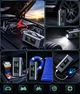 Бустер пусковое устройство с компрессором 12000 mAh мощный Jump starter для запуска двигателя автомобиля - изображение 8