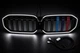 Ноздри решетка радиатора BMW M-Color LED черный глянец для BMW 3 серия G20/G21 2022+ - изображение 4