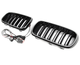 Ноздри решетка радиатора M-Look LED чёрный глянец для BMW X6 F16 2014-2019 гг - изображение 3