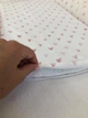 Кокон гнездышко для новорожденных Carus Textile сердечки 70х35 см белый - изображение 4