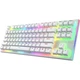 Клавіатура Hator Gravity X TKL Orange USB White (HTK551UA) - зображення 4