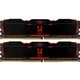 Модуль пам'яті для комп'ютера DDR4 32GB (2x16GB) 3200 MHz IRDM Black Goodram (IR-X3200D464L16A/32GDC) - зображення 1