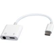 Адаптер USB-C to stereo audio 3.5 mm + USB-C power (CDLA) Cablexpert (A-CM-3.5FP-01) - изображение 2