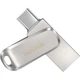 USB флеш накопичувач SanDisk 128GB Dual Drive Luxe USB 3.1 + Type-C (SDDDC4-128G-G46) - зображення 2