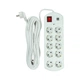 Сетевой фильтр питания PowerPlant 10м, 10 розеток, USB, євро, 100% мідь (YS-N6065/10) (EX610563) - изображение 2