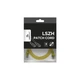 Патч-корд 0.25м S/FTP Cat 6A CU LSZH yellow Cablexpert (PP6A-LSZHCU-Y-0.25M) - зображення 4