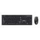 Комплект AOC KM210B Wireless UA Black (KM210B/97) - изображение 1