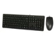Комплект клавіатура+мишка KK-3+OP-330, USB, Чорна (KK-3330 Black) - зображення 2