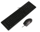 Комплект клавіатура+мишка KK-3+OP-330, USB, Чорна (KK-3330 Black) - зображення 4