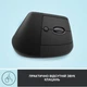 Мышка Logitech Lift Vertical Ergonomic Wireless/Bluetooth Graphite (910-006473) - изображение 5