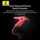 Пускозарядное устройство Бустер Baseus Super Energy Pro+ 12V 4000mAh 1600A для автомобиля с функцией Павербанка и фонарика Черный (C00245700111-02) - изображение 7
