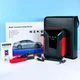 Пускозарядное устройство для авто Бустер J16 39800mah 1800A с функцией Павербанка USB+Type-C и Компрессора, LED фонарик Черно-красный - изображение 11
