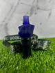 Персональный мундштук ручной работы Vibe Hookah - Tits Violet Flowers - изображение 1