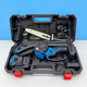 Аккумуляторная цепная мини-пила Electric SAW BLUE 6″ 20V/4Ah с кейсом и 2 аккумуляторами Садовая ручная электропила Мини-цепная пила для обрезки веток Аккумуляторная пилка для сада и дачи - изображение 6