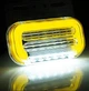 Габаритний вогонь LED для вантажівки 12/24В 110х40 см Функція повороту / Підсвічування номера Жовтий 4 шт - изображение 5