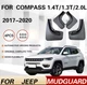 Бризковики для Jeep Compass (MP) 2017-2019 Комплект 4 шт (OEM: 82214642AE, 82214642, 82214642AC, 82214642AD) - изображение 3