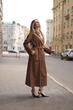 Плащ Lipar на запах довгий 40 Кемел 6324 - зображення 6