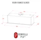 Витяжка PERFELLI DESIGN VISION 9 BIANCO SILENZIO - зображення 19