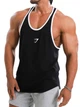 Майка чоловіча спортивна "Gymshark" для тренувань чорна XL - изображение 3