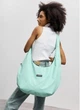 Жіноча сумка Sambag HOBO WEAVE м’ятна містка міська для ноутбука водовідштовхувальна 62277 - зображення 6