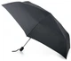 Зонт складной автоматический Fulton Open&Close Superslim-1 черный компактный унисекс 61599 - изображение 1