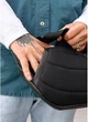 Большая мужская поясная сумка бананка из экокожи Sambag DynamicDart черная городская 61058 - изображение 10