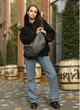 Женская сумка хобо Sambag HOBO Dolly графитовая из экокожи большая городская сумка через плечо 69042 - изображение 1