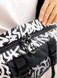 Большая женская поясная сумка бананка тканевая Sambag DynamicDart принт Graphity 60522 - изображение 5