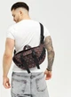 Большая мужская поясная сумка бананка тканевая Sambag DynamicDart с принтом черная 61059 - изображение 1