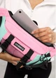 Жіноча поясна сумка бананка для планшета Sambag DynamicDart рожева з м’ятними елементами містка міська 62264 - зображення 8