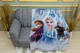 Плед одношаровий Ельза зі сніжинкою Крижане серце Frozen плюш 135x150 см - зображення 1