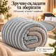 Плед Шарпей Серый 150x200 см с искусственной овчинкой - изображение 4
