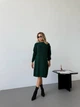 Сукня міді вільного крою RITA, колір Смарагд розмір One Size - изображение 5