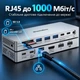 Док станция Blueendless HC1406 14 в 1 USB Type-C концентратор для ноутбука компьютера планшета 14 портов - изображение 3