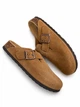 Жіночі клоги-шльопанці Birkenstock коричневі з натуральної замші з замшевою устілкою розмір 36 - зображення 3