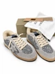 Зимние женские кеды Golden Goose светло-серые из натуральной замши на шерстяном меху в полной упаковке размер 41 - изображение 9
