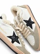 Зимние женские кеды Golden Goose из натуральной кожи и замши на шерстяном меху с меховой стелькой размер 37 - изображение 5