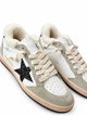 Зимние женские кеды Golden Goose из натуральной кожи и замши на шерстяном меху с меховой стелькой размер 37 - изображение 7