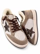 Зимові жіночі кеди Golden Goose бежеві з натуральної шкіри та замші на вовняному хутрі ручного пошиву розмір 41 - зображення 3