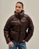 Куртка з затяжками CLASNA 31931 шоколад M - изображение 1