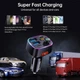 Автомобильный FM-трансмиттер SYNCWIRE SW-XC725 Bluetooth, USB-C 36W + USB-A 12W, 48W - изображение 7