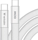 Kabel Verbatim USB Type-C - Type-C M/M 60W 1.2 m White (023942302742) - obraz 2