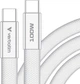 Kabel Verbatim USB Type-C - Type-C M/M 100W 1.2 m White (023942302773) - obraz 2