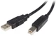 Kabel StarTech USB Type A - Type B M/M 2 m Black (USB2HAB2M) - obraz 1
