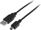 Kabel StarTech USB Type A - Mini-USB B M/M 1 m Black (USB2HABM1M) - obraz 1