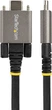 Kabel StarTech USB Type-C - Type-C M/M 10 Gbit/s 1 m Black (USB31CCSLKV1M) - obraz 2