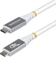 Kabel StarTech USB4 Type-C - Type-C M/M 80 Gbit/s 1 m White (CC1M80GUSB4CABLEW) - obraz 1